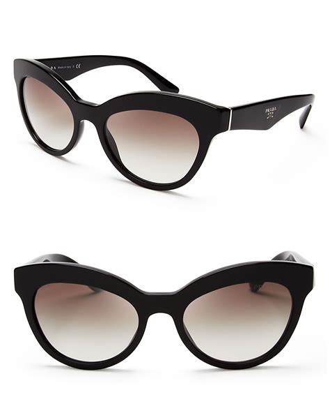 prada 53 mm round glasses|prada cat eye sunglasses polarized.